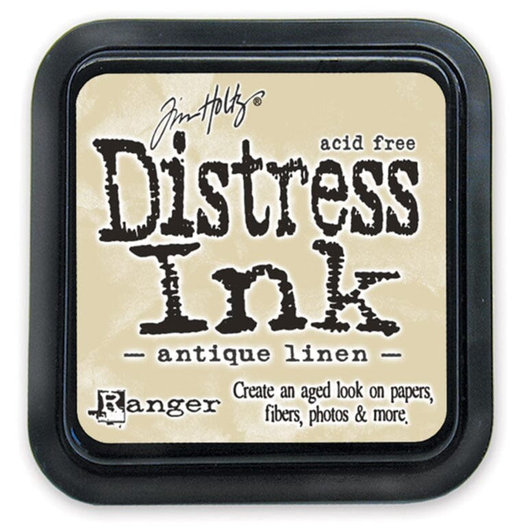 Tim Holtz Distress Ink Pad Antique Linen - SKU: TIM19497