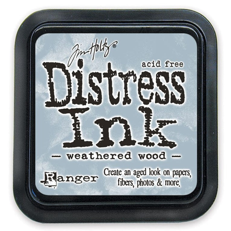 Tim Holtz Distress Ink Pad Weathered Wood - SKU: TIM20257