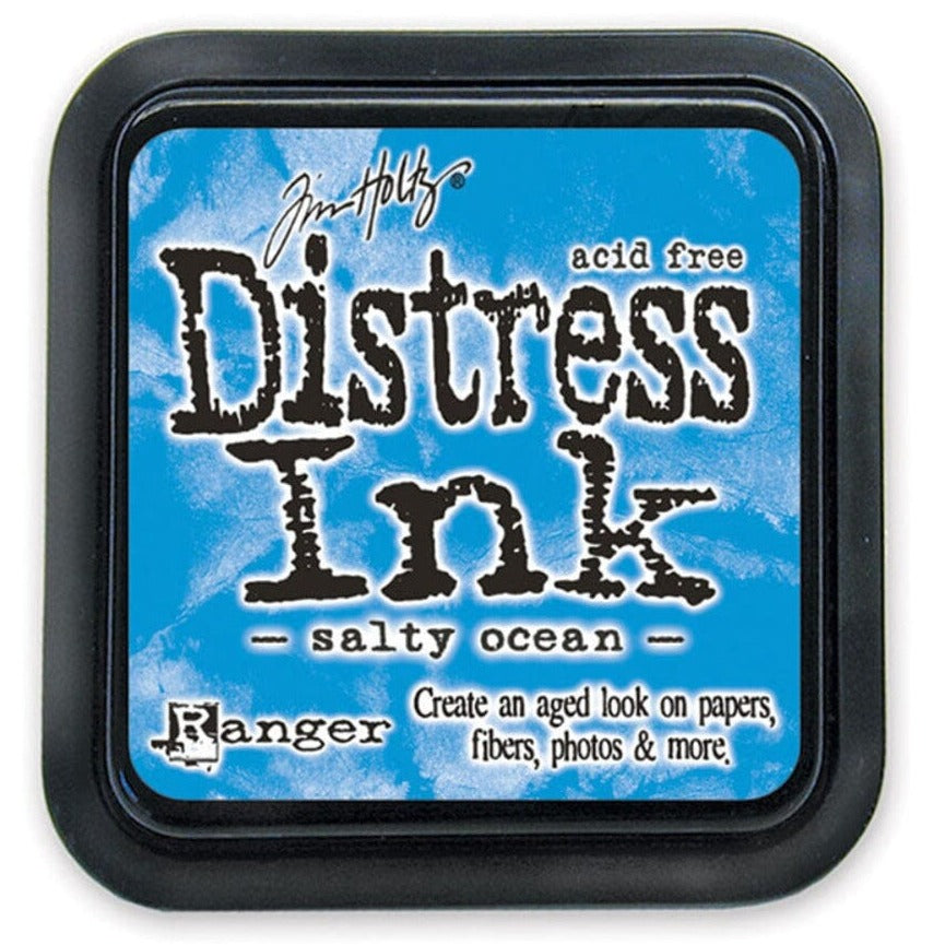 Tim Holtz Distress Ink Pad Salty Ocean - SKU: TIM35015