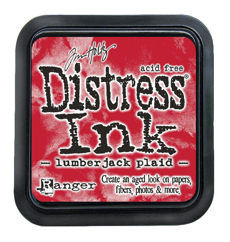 Tim Holtz Distress Ink Pad Lumberjack Plaid - SKU: TIM82354