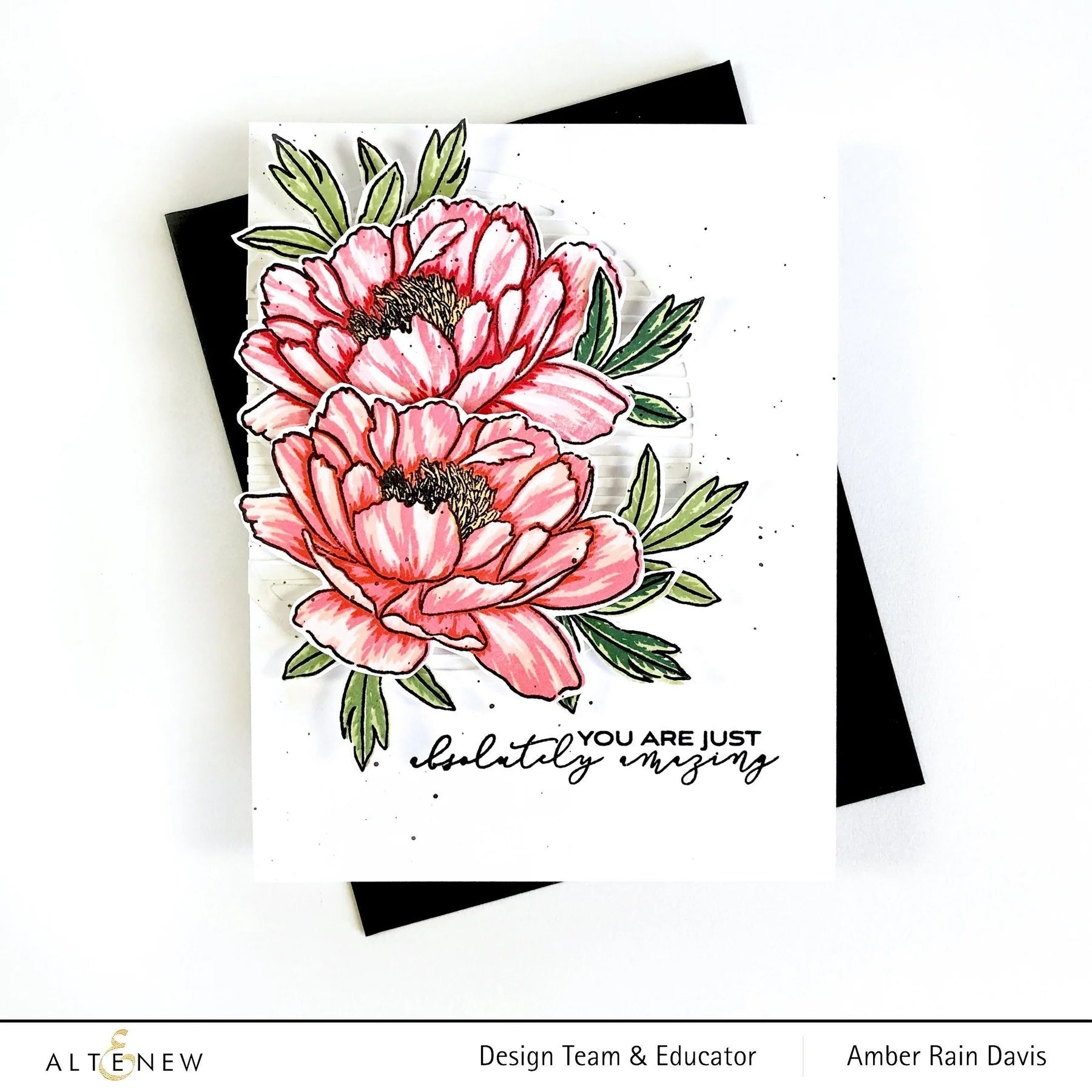 Build-A-Flower: Hawaiian Coral Layering Stamp & Die Set