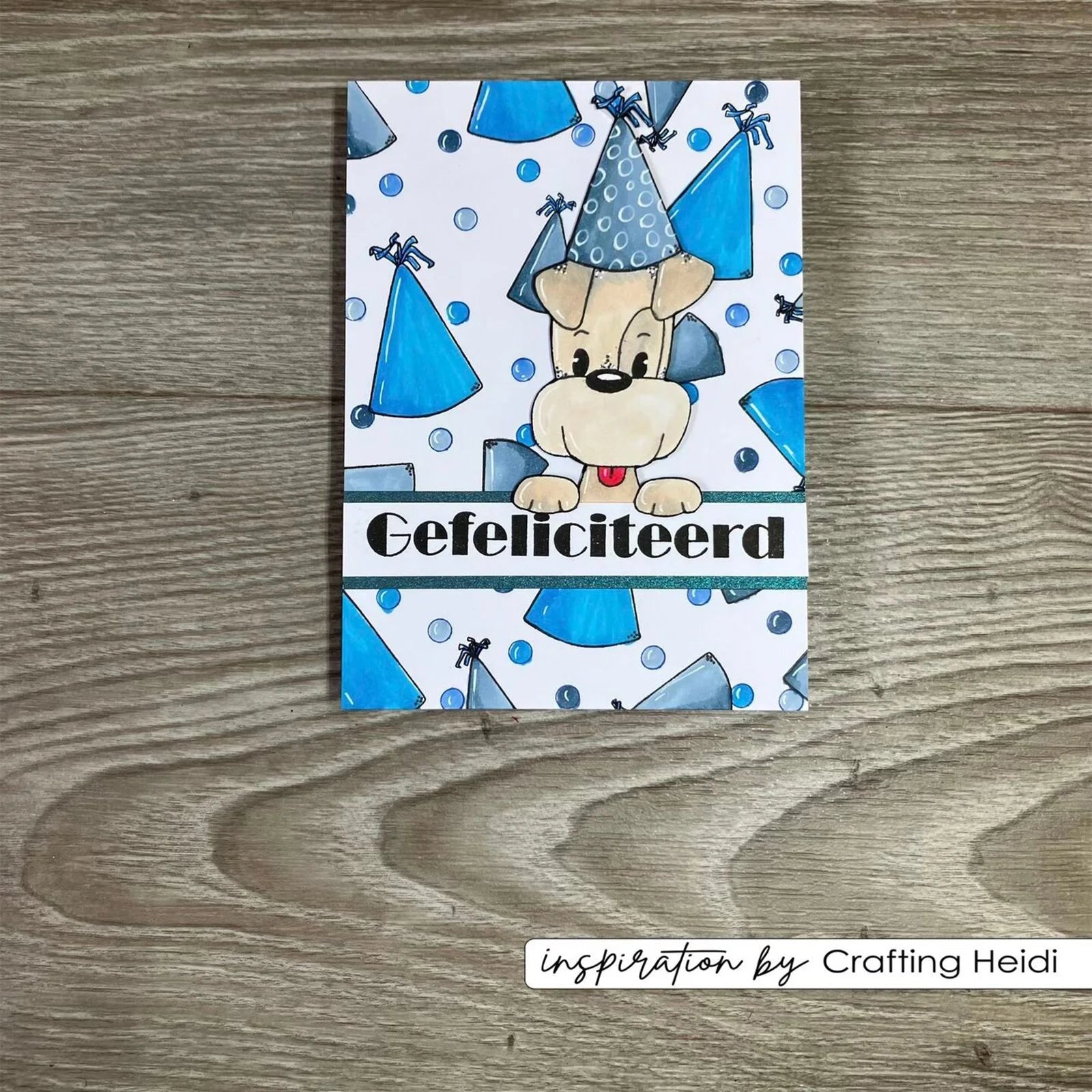 Vaessen Creative • Clear Stamps Odey's Birthday Party 1