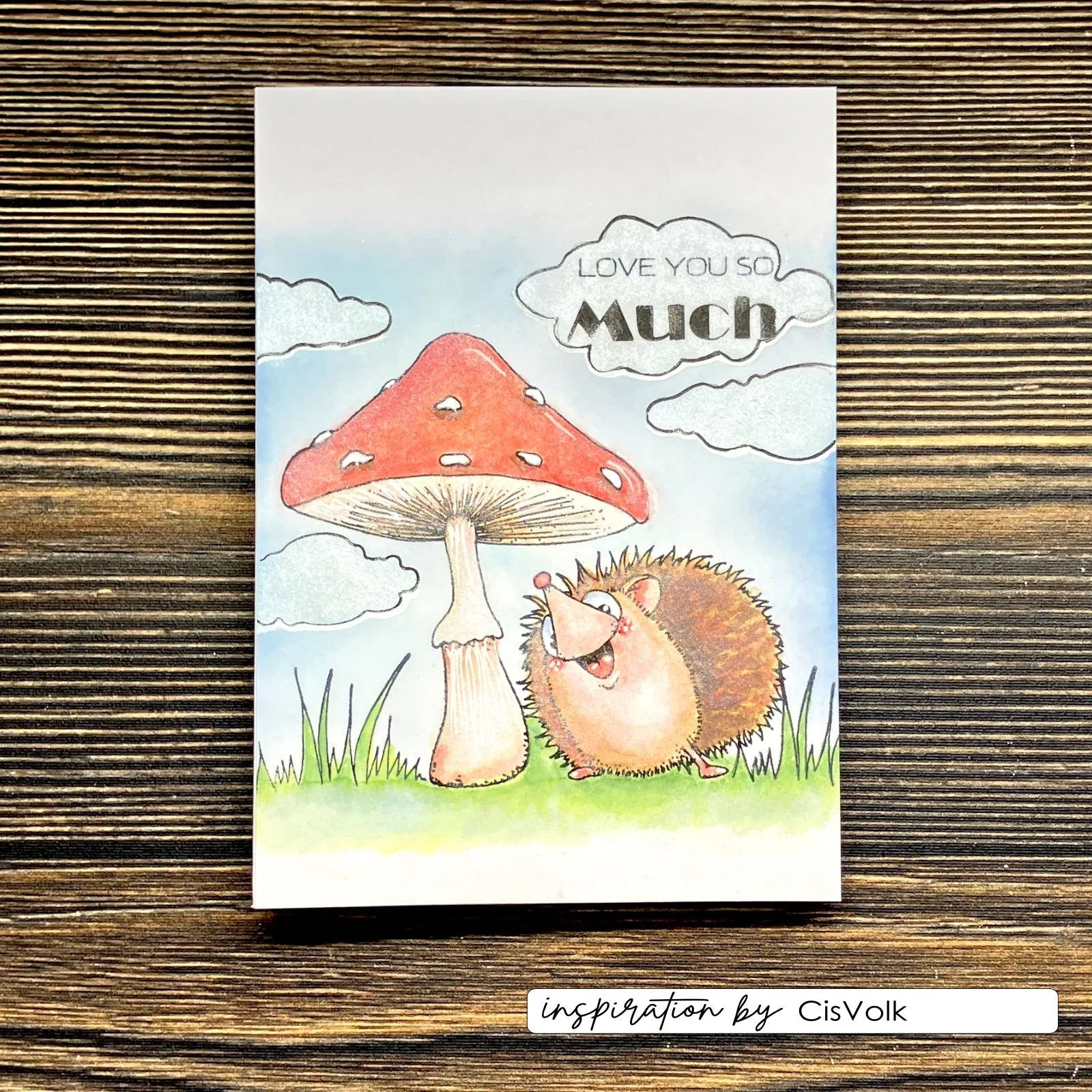 Vaessen Creative • Clear Stamps by Carla Creates Hedgy 1 13pcs