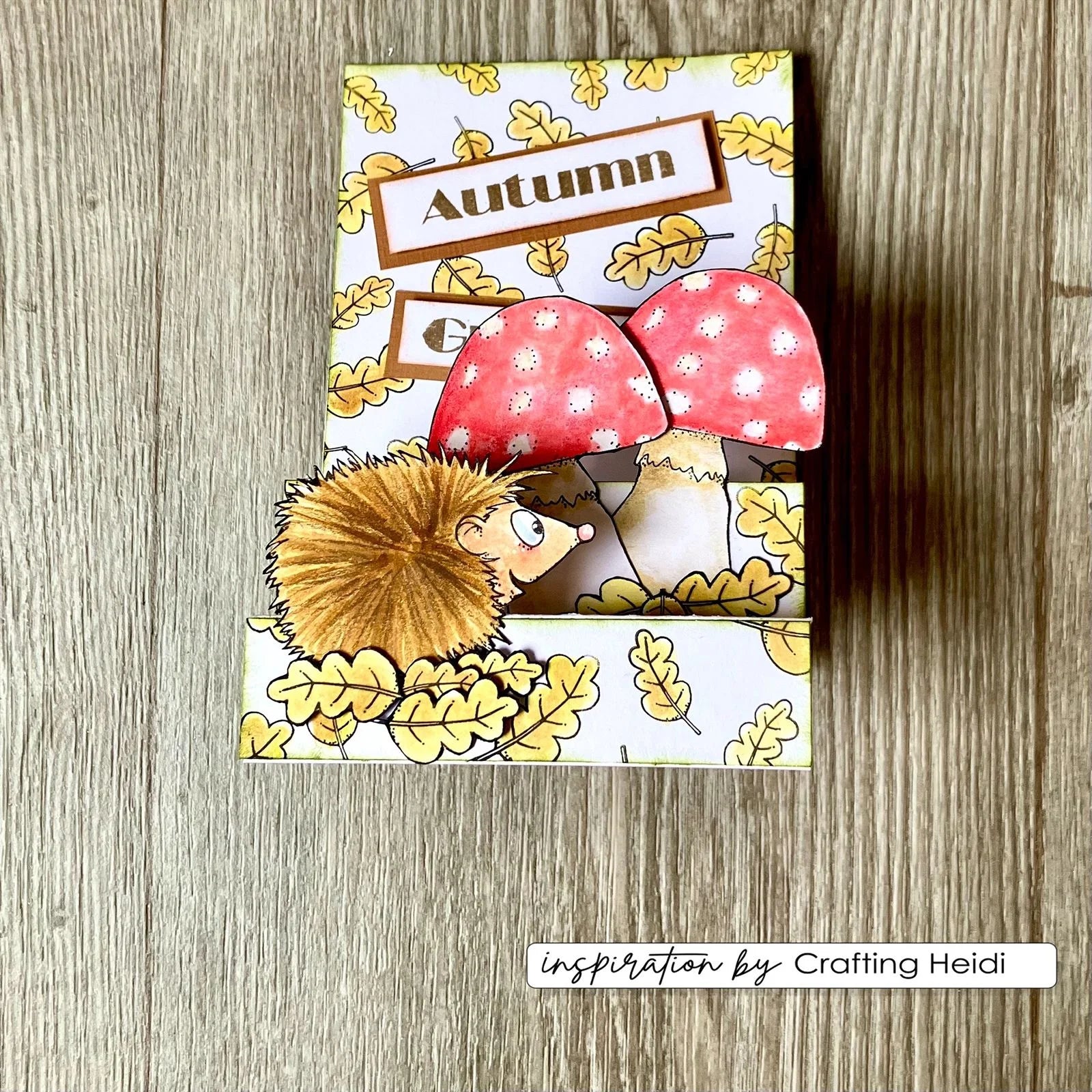 Vaessen Creative • Clear Stamps by Carla Creates Hedgy 2 15pcs