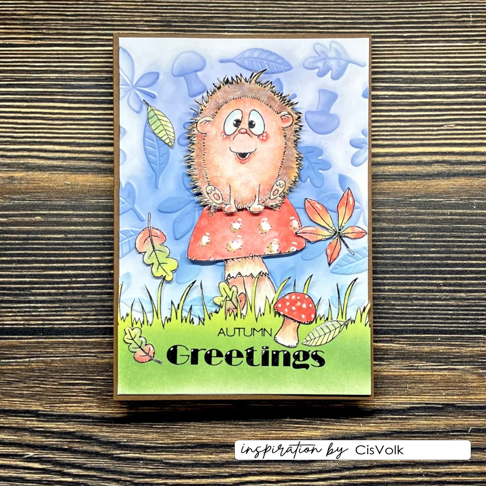 Vaessen Creative • Clear Stamps by Carla Creates Hedgy 2 15pcs