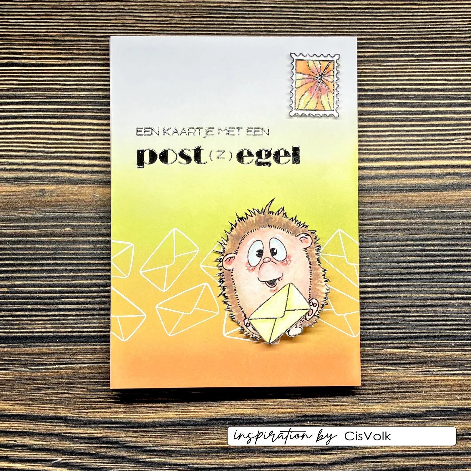 Vaessen Creative • Clear Stamps by Carla Creates Hedgy 2 15pcs