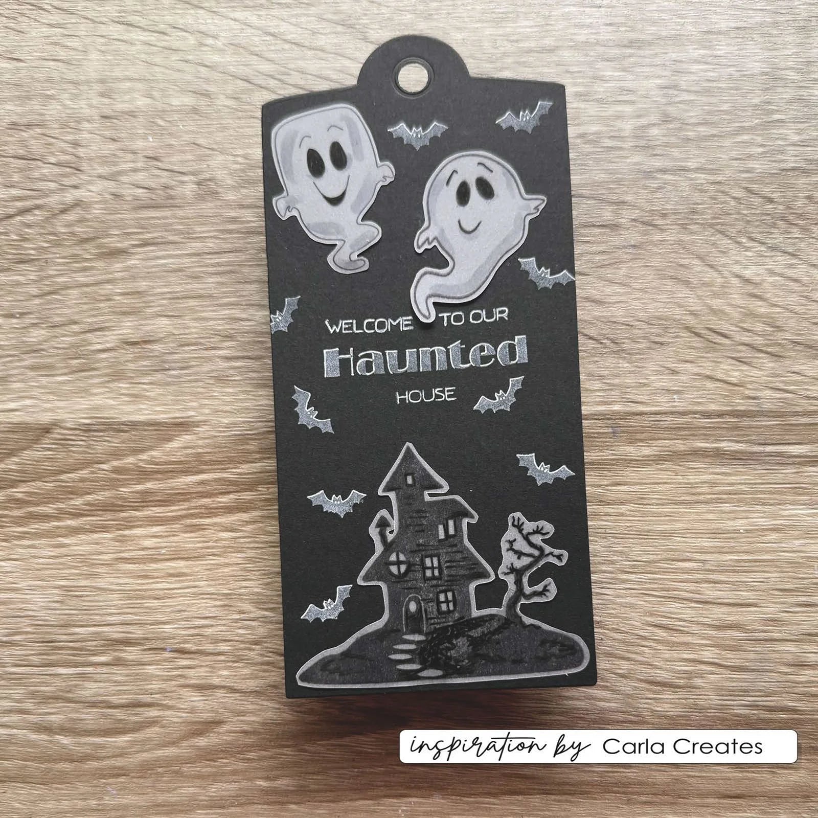 Vaessen Creative • Clear Stamps by Carla Creates Ghosts 19pcs