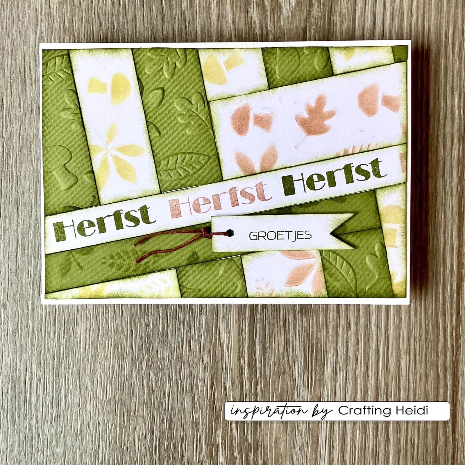 Vaessen Creative • 3D Embossing Folder by Carla Creates Leaves 5.9x5.9"