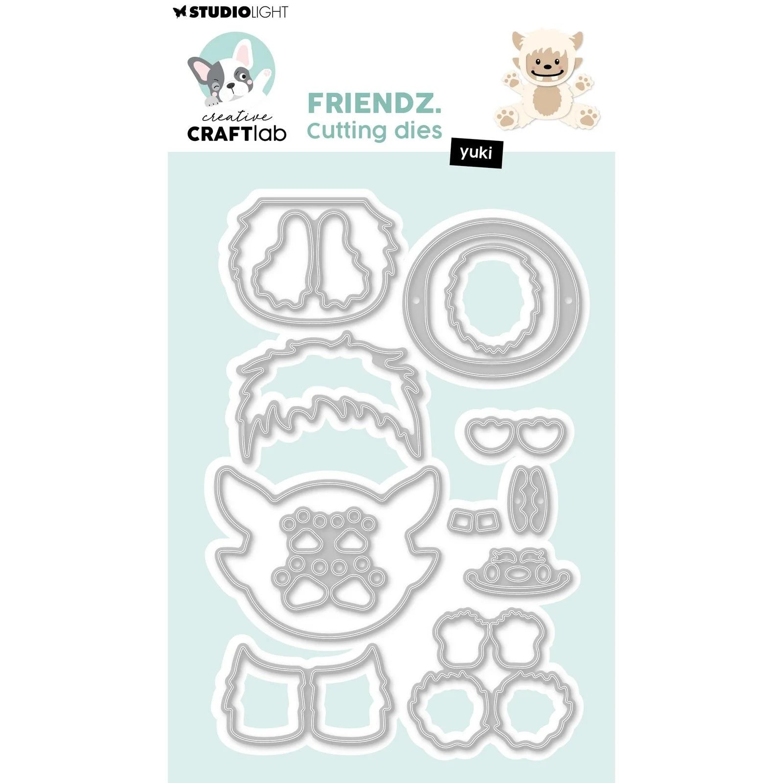 Creative Craftlab - Yuki Friendz Cutting Die - CCL-FR-CD1117