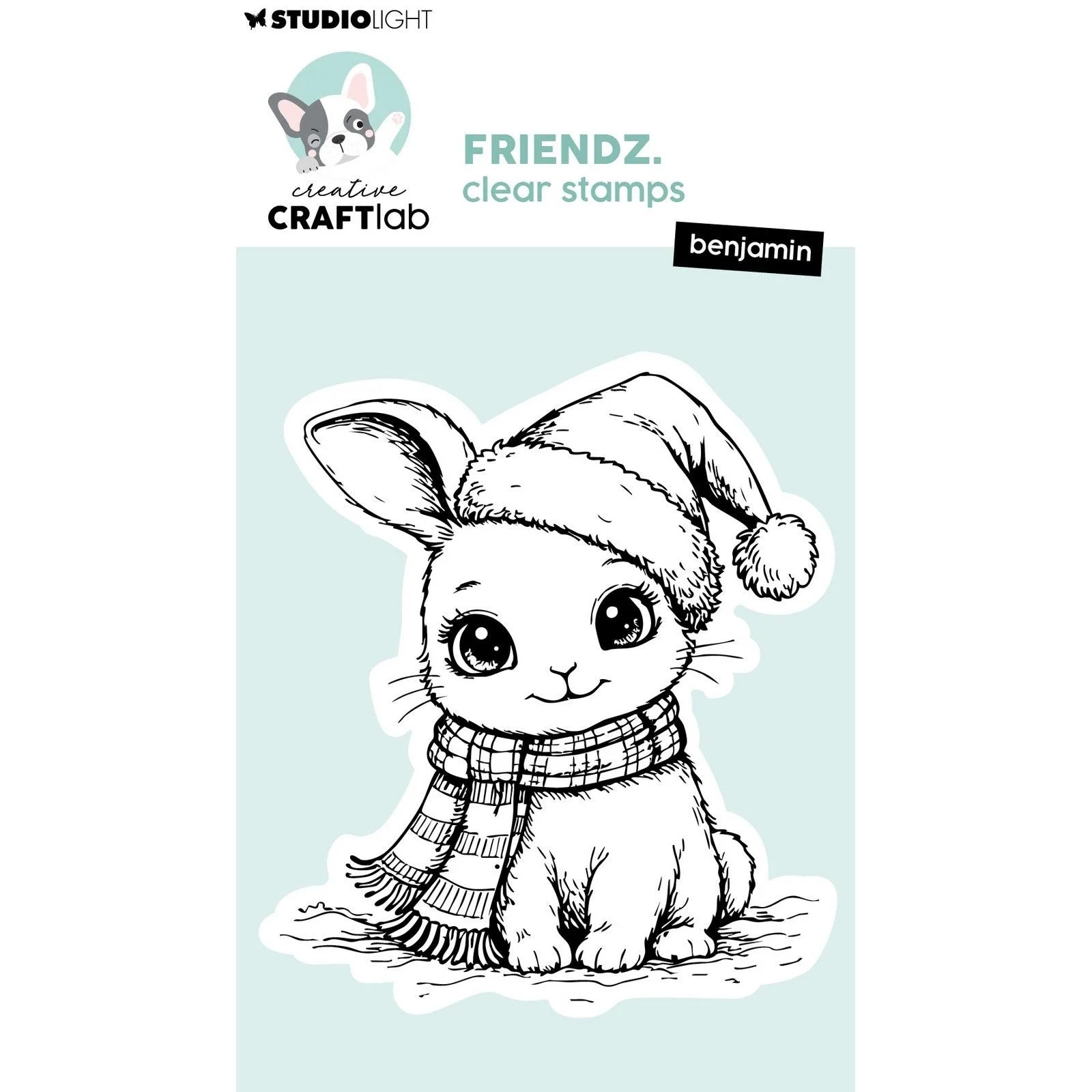 Creative Craftlab - Friendz Benjamin Clear Stamps - CCL-FR-STAMP960