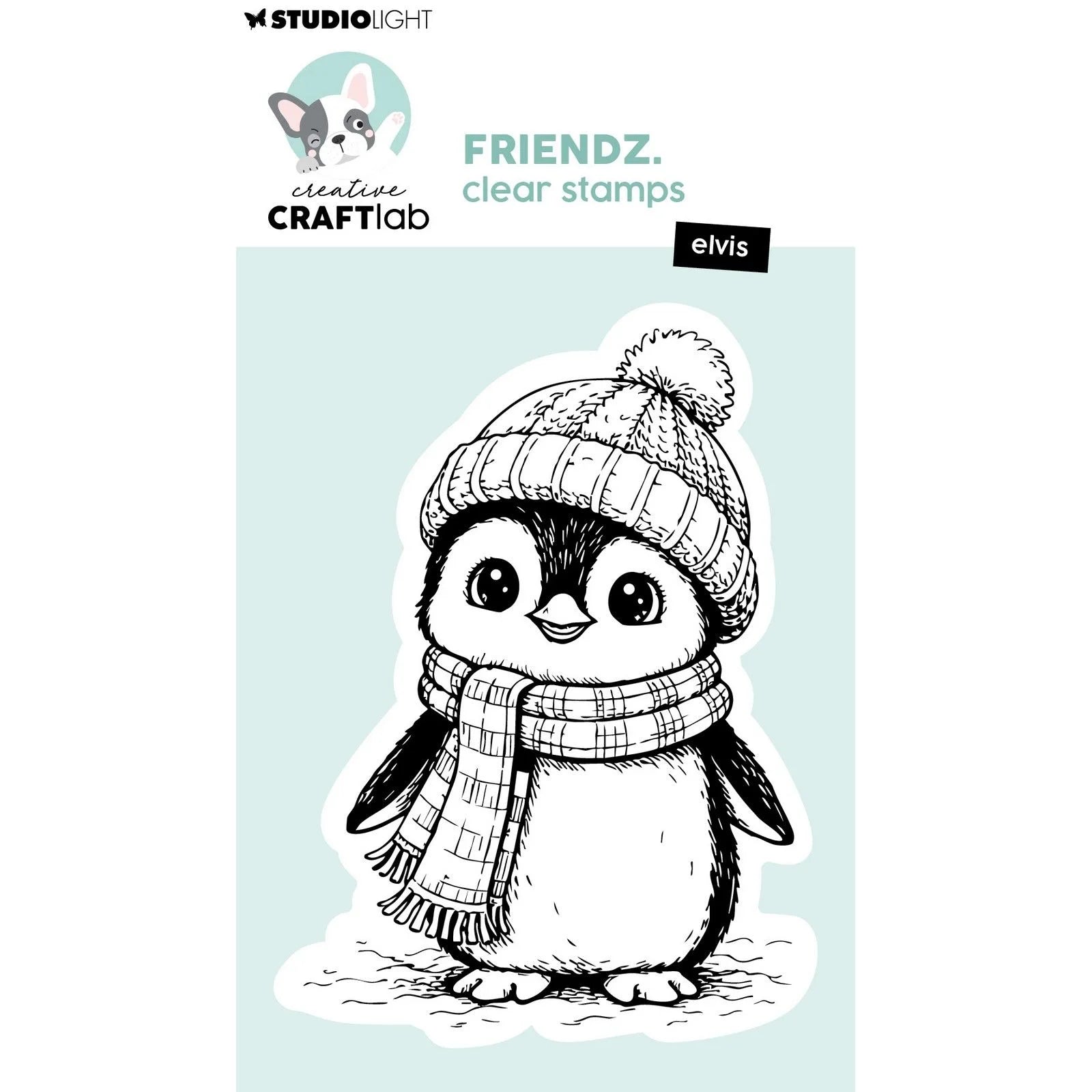 Creative Craftlab - Friendz Elvis Clear Stamp - CCL-FR-STAMP963