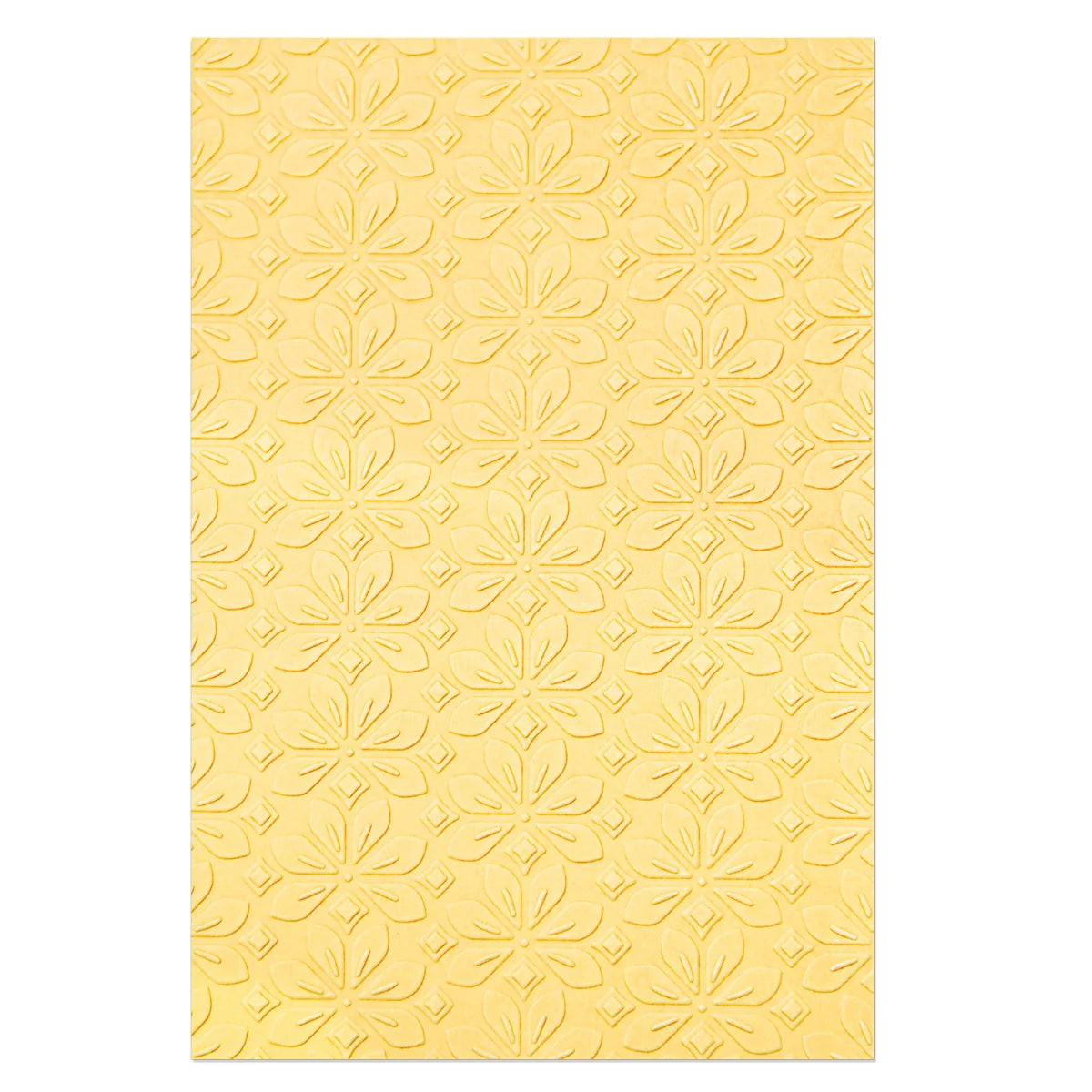 Sizzix Multi-Level Textured Impressions Embossing Folder - Flower Power by Jennifer Ogborn - SKU: 665747