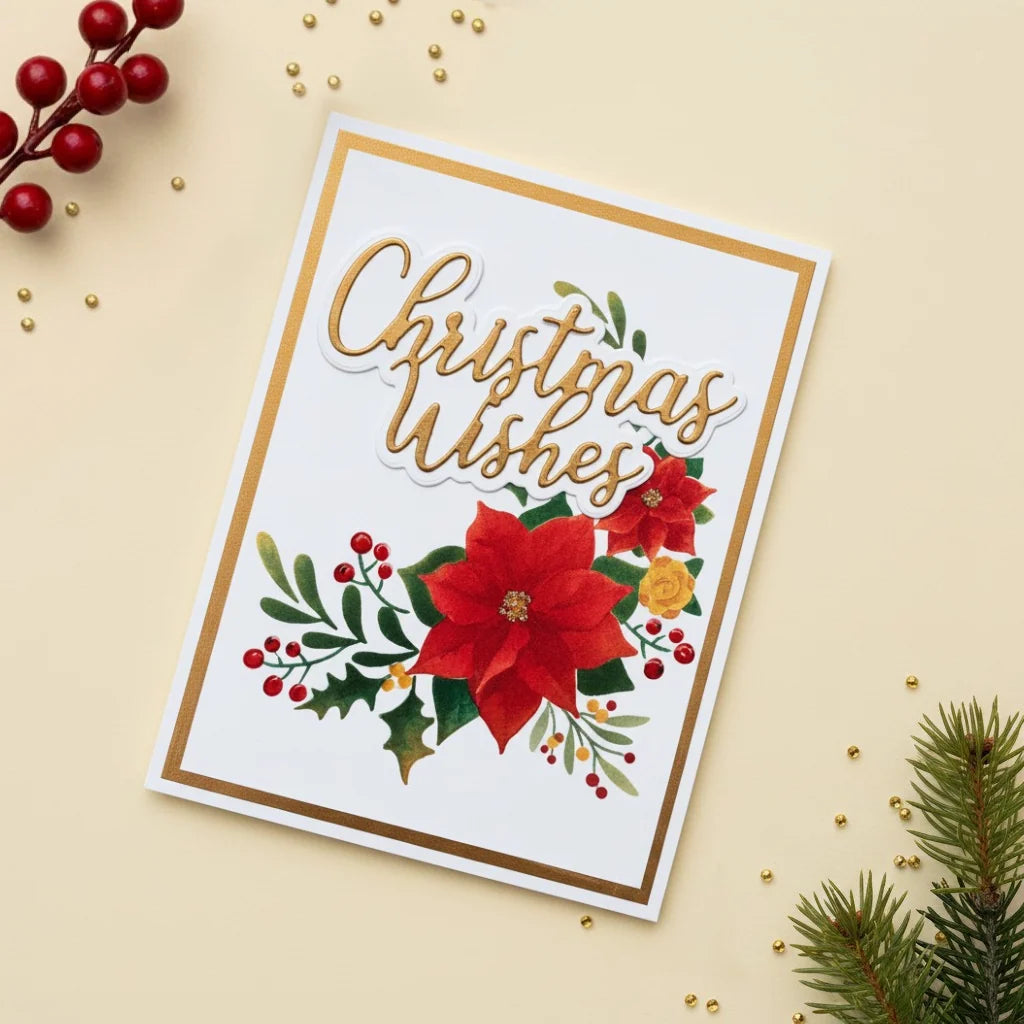 Lisa Horton Crafts - Festive Wreath Stamp Set - LHCCS105