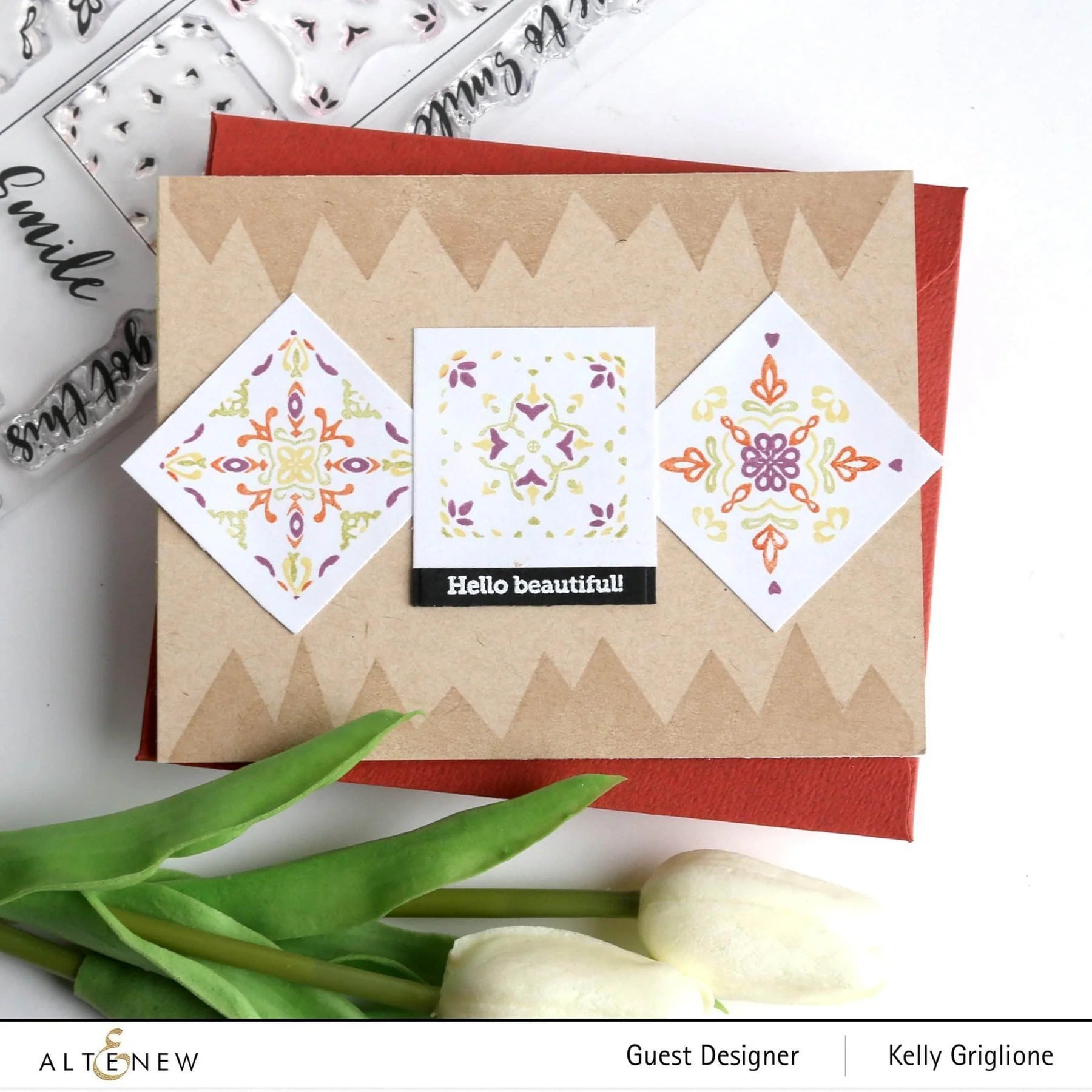 Delicate Tiles Stamp Set
