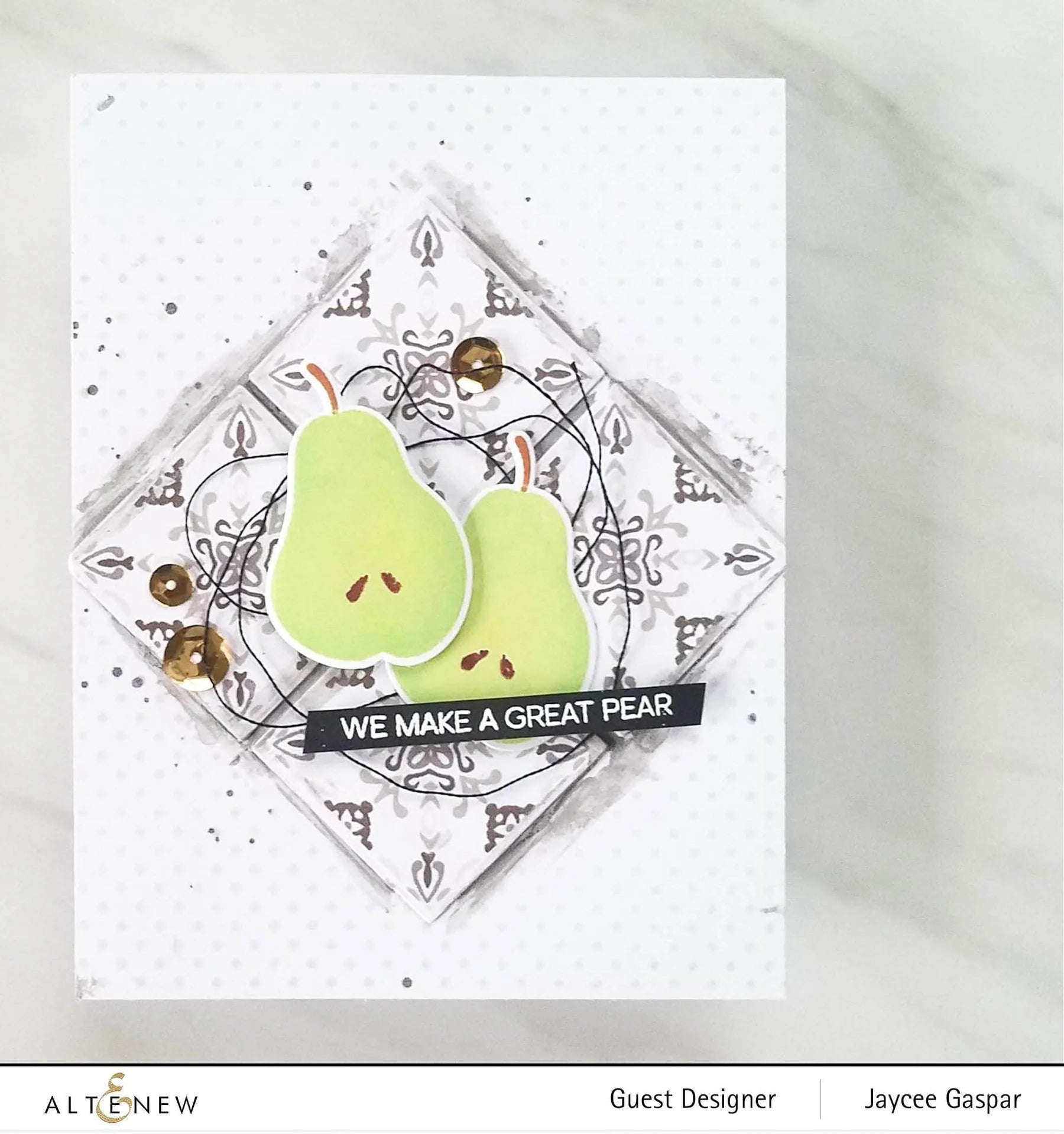 Delicate Tiles Stamp Set