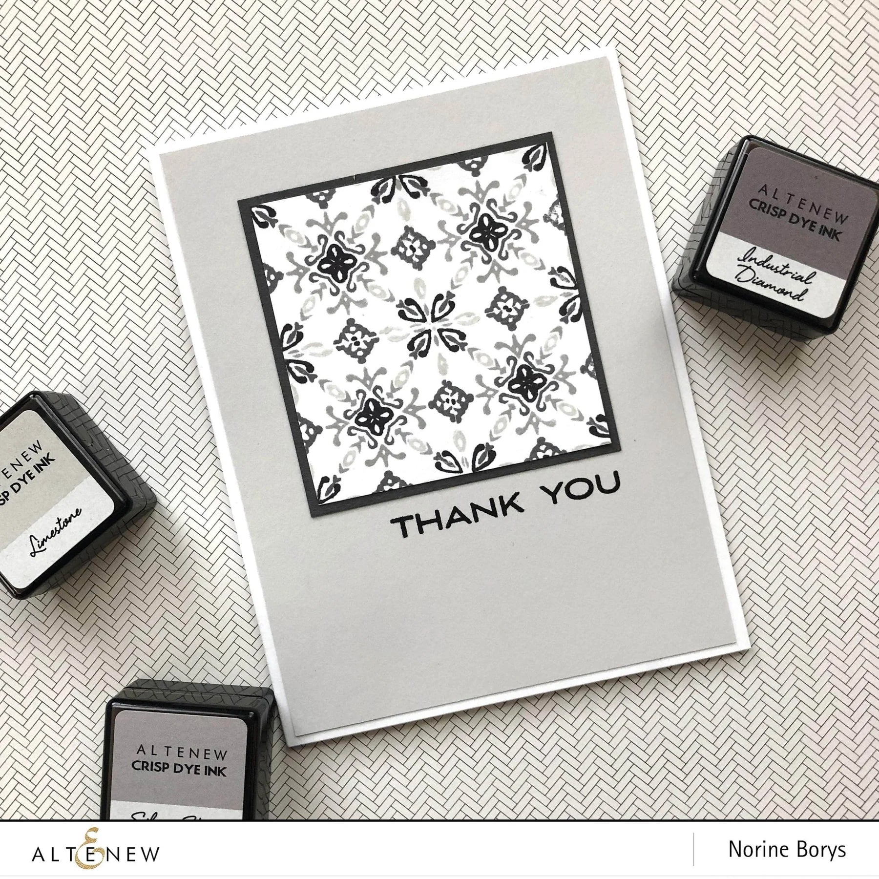Delicate Tiles Stamp Set