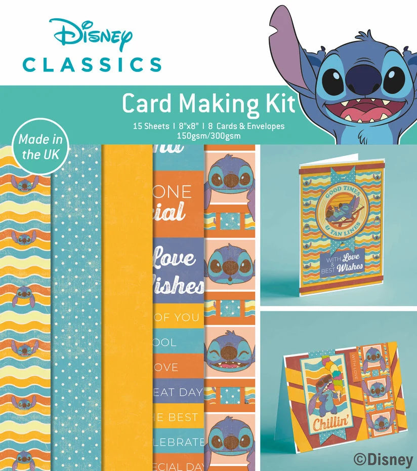 Lilo & Stitch 8x8 Inch Box Card Making Kit