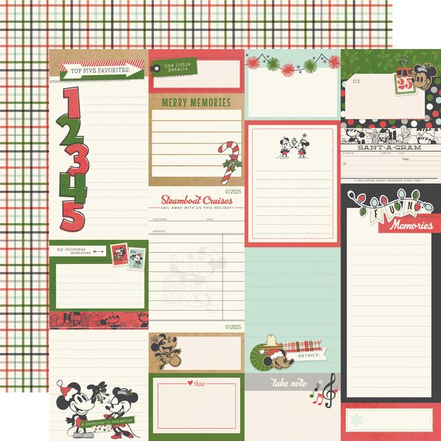 Say Cheese Classic Mouse Christmas - Collection Kit