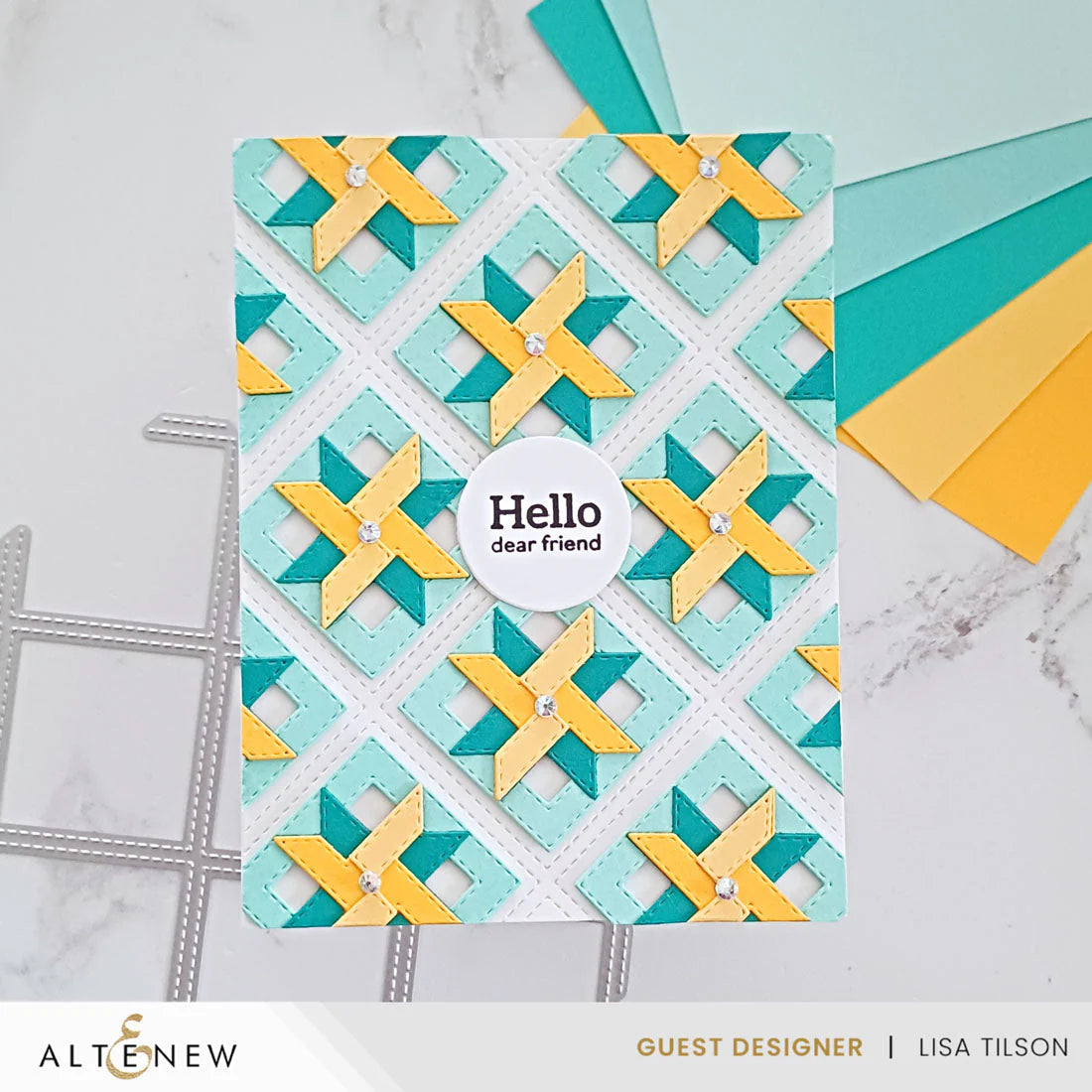 Patchwork Pathways Die Set