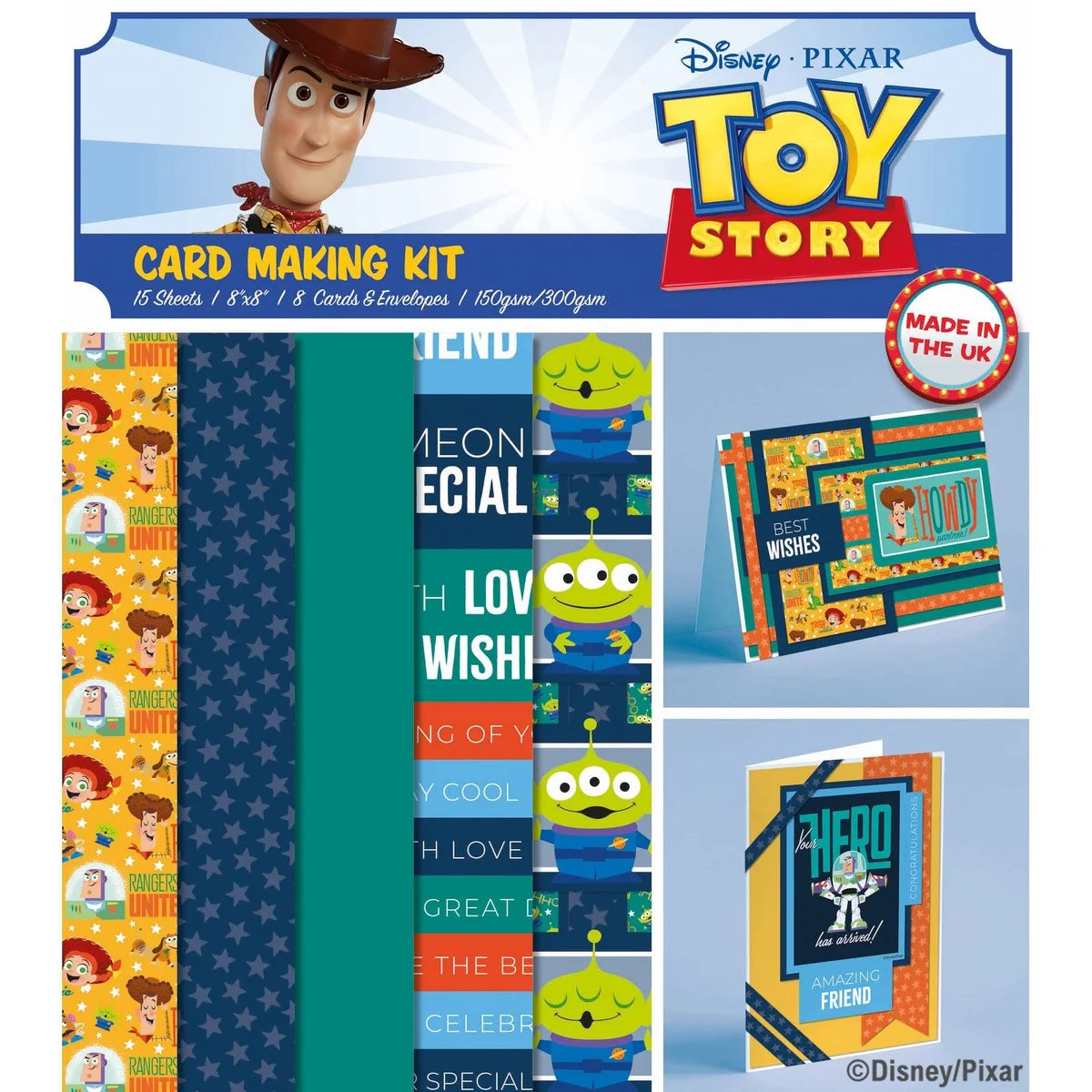 Toy Story Small Card 8x8 Kit