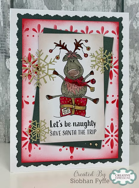 Woodware - Roxy A6 Clear Stamp Set By Gwen Fletcher - WGFS013