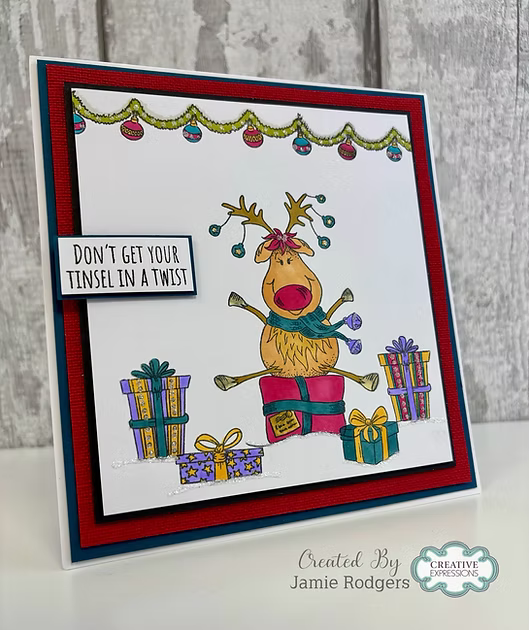 Woodware - Roxy A6 Clear Stamp Set By Gwen Fletcher - WGFS013