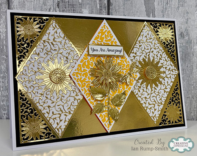 Sunflower Diamonds Die Set - The Diamond Collection By Jamie Rodgers Crafts