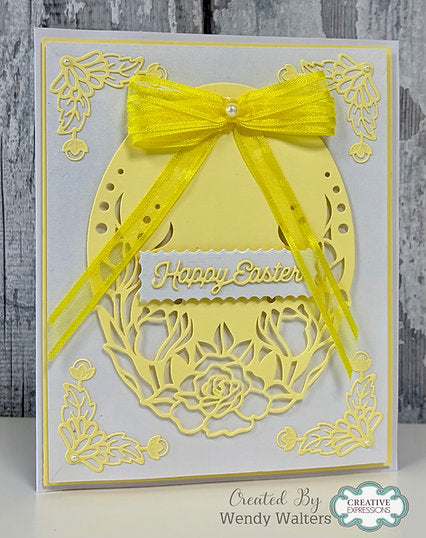 Elegant Florals Craft Die By Sue Wilson