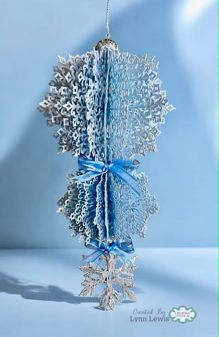 Creative Expressions - Vintage Crystal Snowflake Dies by Sue Wilson - CEDSW0065