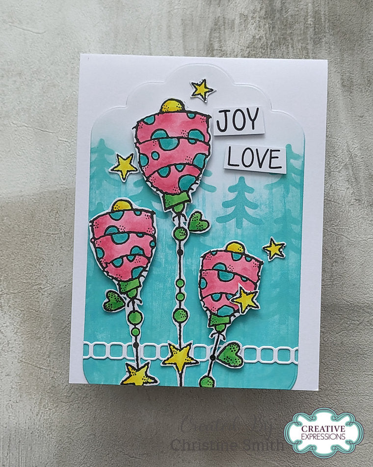 Woodware - Jingle Bells A6 Clear Stamp Set By Françoise Read - WFRS0170