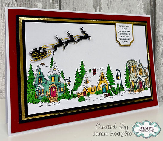 Woodware - Frostmere Manor A6 Clear Stamp Set By Gwen Fletcher - WGFS029