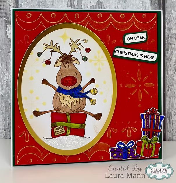 Woodware - Roxy A6 Clear Stamp Set By Gwen Fletcher - WGFS013