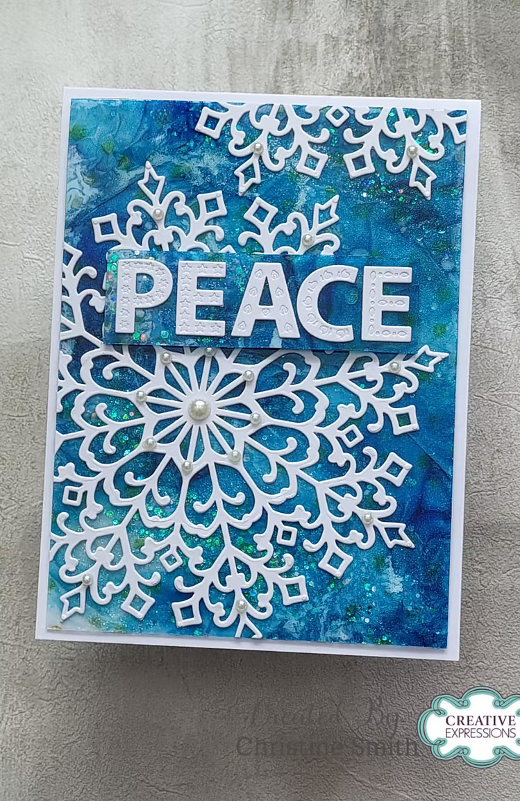 Creative Expressions - Vintage Crystal Snowflake Dies by Sue Wilson - CEDSW0065