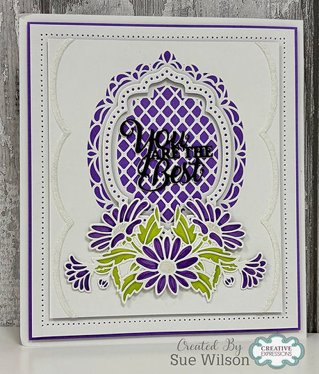 Daisy Cluster Craft Die By Sue Wilson