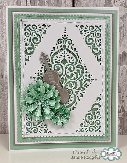 Damask Diamonds Die Set - The Diamond Collection By Jamie Rogers Crafts