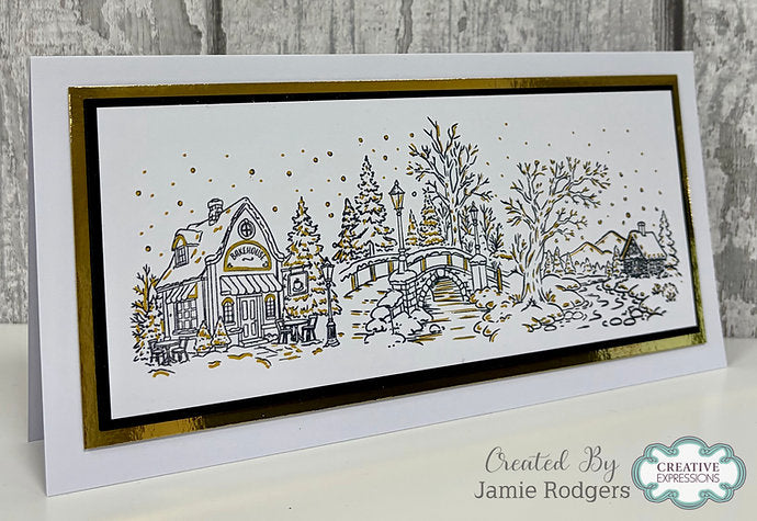Woodware - Old Bridge Bakehouse A6 Clear Stamp Set By Gwen Fletcher - WGFS032