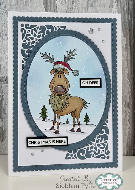 Woodware - Rodney A6 Clear Stamp Set By Gwen Fletcher - WGFS012
