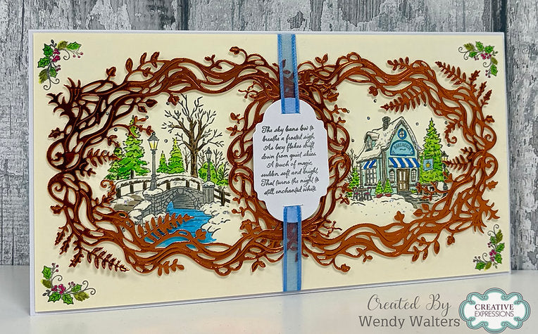 Woodware - Old Bridge Bakehouse A6 Clear Stamp Set By Gwen Fletcher - WGFS032