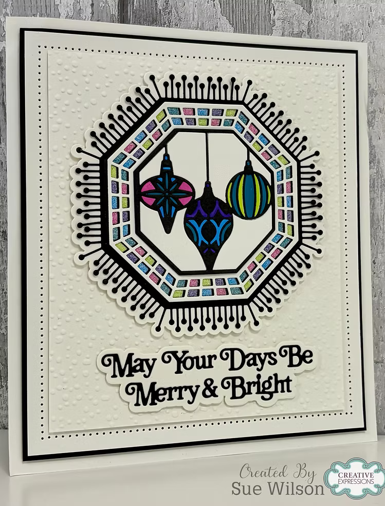 Creative Expressions - Nostalgic Bauble Octagon Dies by Sue Wilson - CEDSW0067