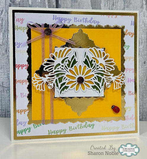 Daisy Cluster Craft Die By Sue Wilson