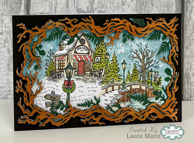 Woodware - Frostmere Manor A6 Clear Stamp Set By Gwen Fletcher - WGFS029