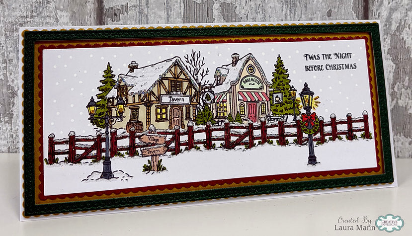 Woodware - Glade Mill Haven A6 Clear Stamp Set By Gwen Fletcher - WGFS028