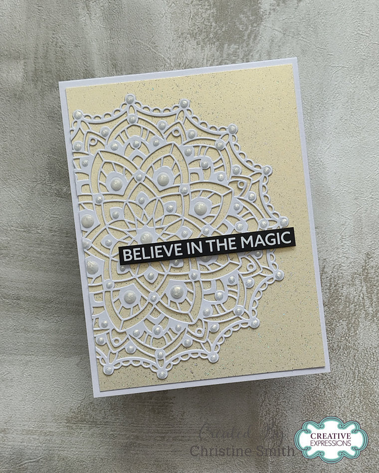 Creative Expressions - Mandala Background & Corners Die Set (Dies To Dot Collection) - CEDD21