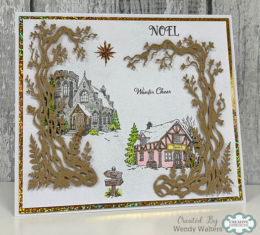 Woodware - Frostmere Manor A6 Clear Stamp Set By Gwen Fletcher - WGFS029