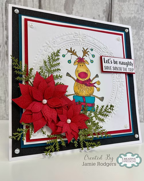 Woodware - Roxy A6 Clear Stamp Set By Gwen Fletcher - WGFS013