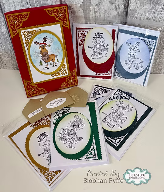 Woodware - Puddles A6 Clear Stamp Set By Gwen Fletcher - WGFS011