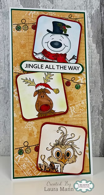 Woodware - Puddles A6 Clear Stamp Set By Gwen Fletcher - WGFS011