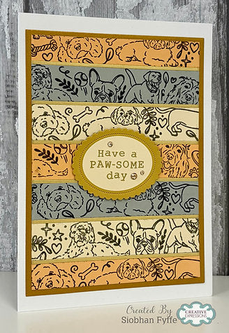Creative Expressions - Birthday Dogs DL Clear Stamp - CECS021