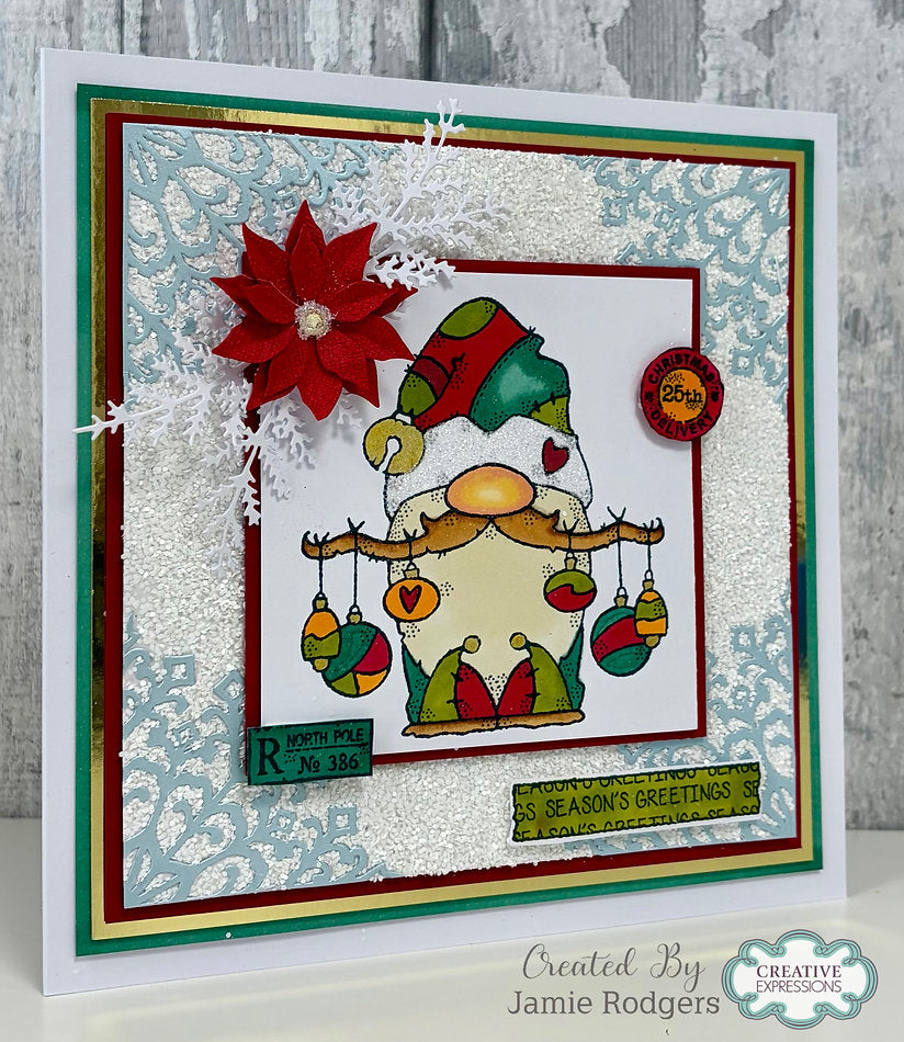 Woodware - Elf Costume A6 Clear Stamp Set By Françoise Read - WFRS0169