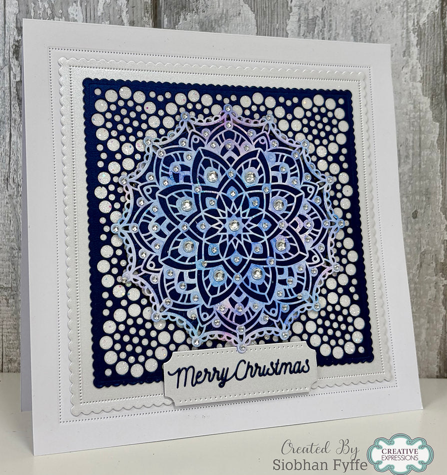 Creative Expressions - Mandala Background & Corners Die Set (Dies To Dot Collection) - CEDD21